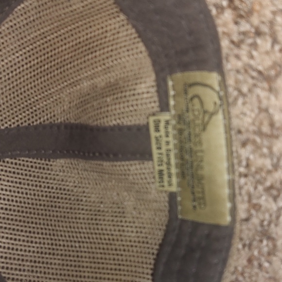 Duck Unlimited Embroidered Trucker Mesh Snapback Hat OS - Picture 9 of 9
